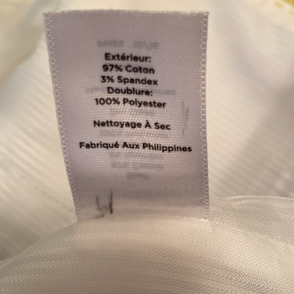 Talbots Blue White Gingham Cotton Stretch 3/4 Sleeve Blazer Jacket Size 12 - Picture 11 of 11